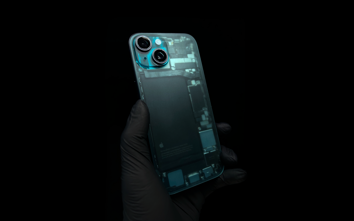 ACRLC15 transparent apple iphone 15